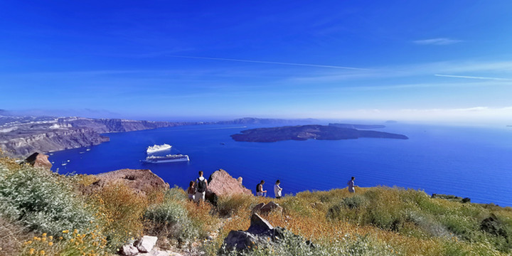 希腊游之五:爱琴海阳台——圣托里尼岛伊莫洛维里小镇