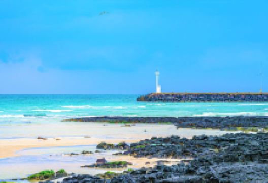 挟才海水浴场景点图片