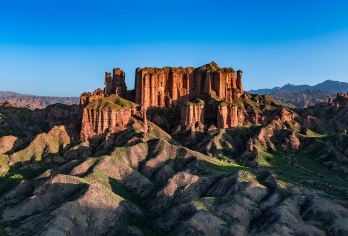 【轻奢小团】冰沟丹霞景区+七彩丹霞旅游景区一日2-8人小包团【2-8人小团，落地成团，方便快捷】