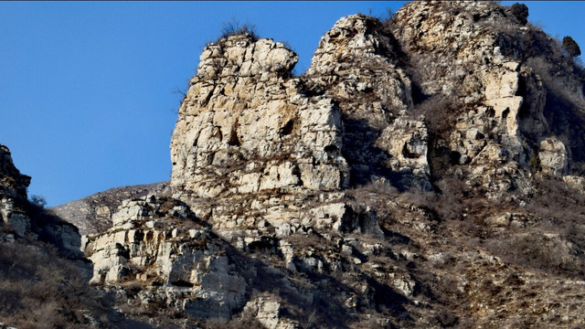 冬日寻古，走进大山深处，寻找元代千佛图舍利塔
