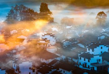 石城+菊径村+长溪村+漳村+月亮湾一日游【赏秋2-6人团】【秋季赏枫专线，深度精品小团，让您不虚此行，赏石城红枫，晨雾，炊烟，日出】