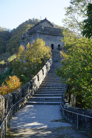 枫叶红了长白山（虎山头，万里长城从此始）