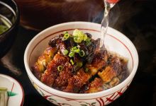 炭烤富士鳗鱼美食图片