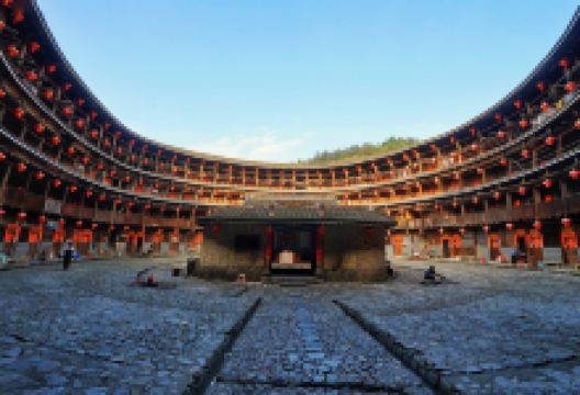 田螺坑土楼群景点图片