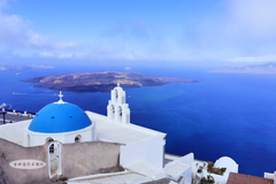 圣托里尼游记图片] 希腊游之四：明信片的童话世界——圣托里尼岛费拉小镇