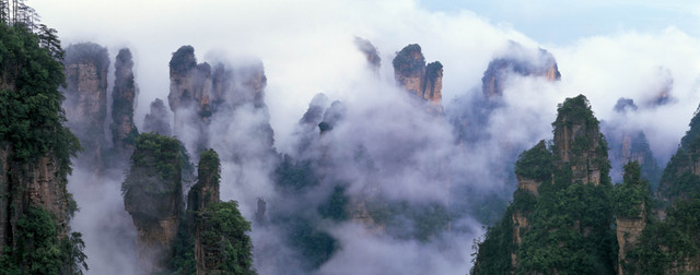 周末也疯狂，张家界天门山，武陵源三日游