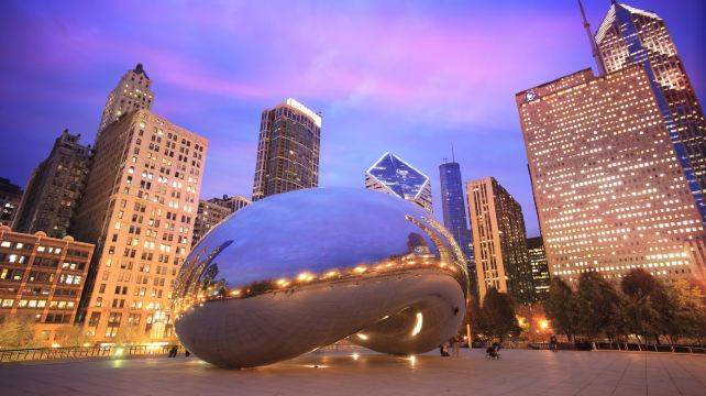 4-Day North America 5 Cities Tour from Chicago·Toledo, Cleveland, Detroit, Buffalo, Niagara Falls | Breakfasts Included