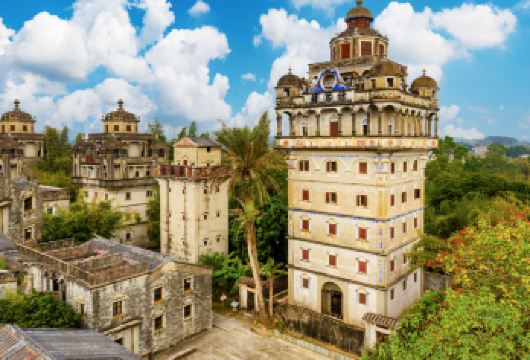 2人起私家团开平碉楼自力村立园赤坎古镇一日游广州江门珠海接送【所选城市市区免费上门接送，方便快捷，省时省力（时间可微调）】