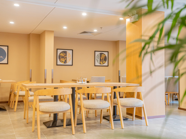 青岛山海温泉度假别墅·餐厅