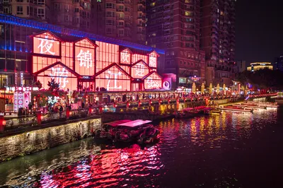 成都夜游锦江(东门码头)