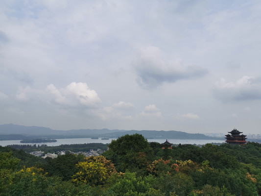 杭州登山线路之八:吴山行迹