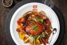 大螃蟹海鲜餐厅美食图片