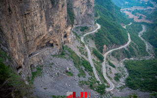 锡崖沟红岩大峡谷，南太行山深处一处奇美的地方