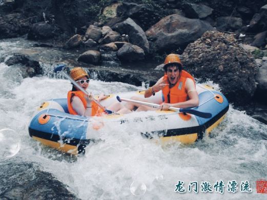 千岛湖鱼跃龙门漂流