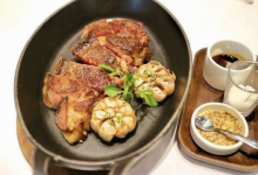 教父牛排美食图片