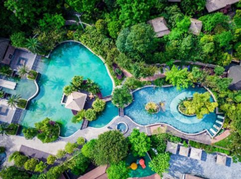 成都的初秋,最适合来绵竹麓棠温泉酒店泡个温泉!