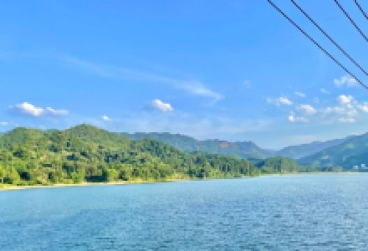 花山水库景点图片