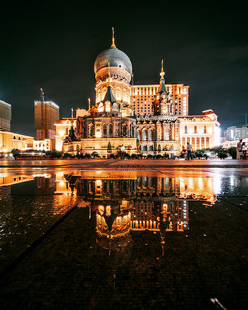 夏天这里是“远东小巴黎”,冬天它是“东方莫斯科”