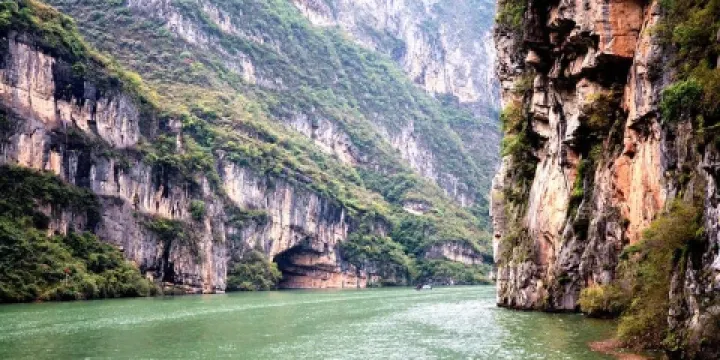 溫州楠溪江石桅巖-小三峽