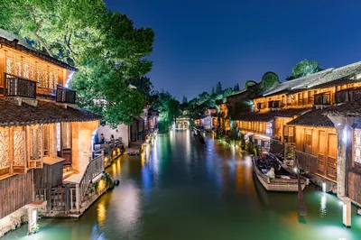 西栅夜游