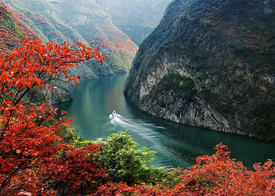 游三峡，必看《巫山神女》，秋日的风景美如画！