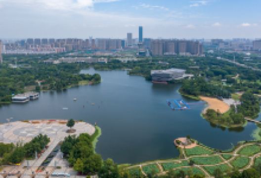 泰州市天德湖公园景点图片