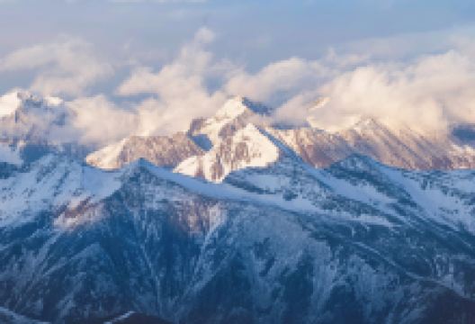 达古冰川风景名胜区景点图片