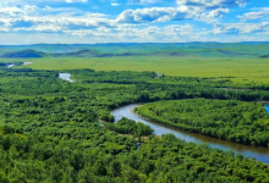 额尔古纳河景点图片