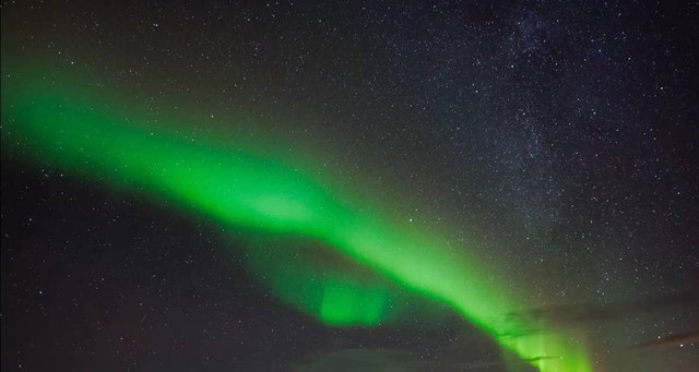 北欧冰岛的极光