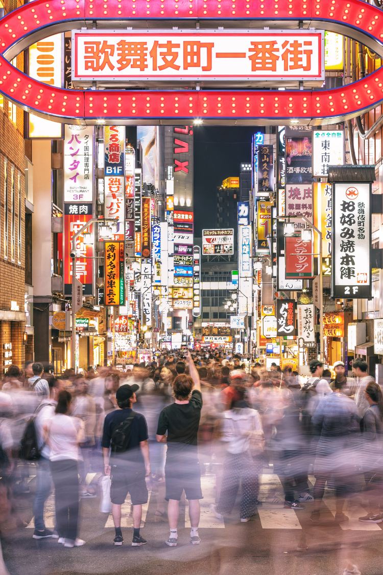 Shinjuku Area (Dynamic nightlife, shopping paradise, cultural experiences)