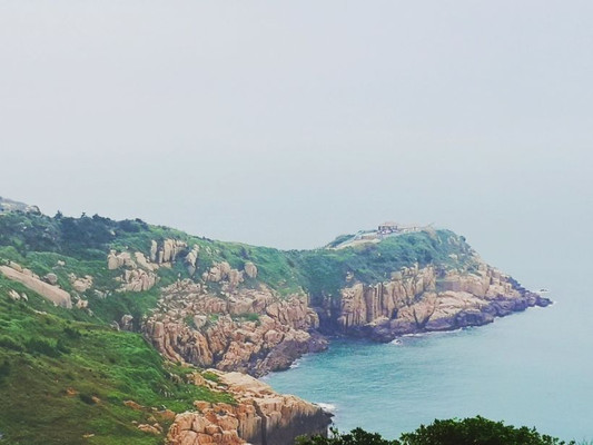 东极岛庙子湖岛去听海浪声,感受渔民打鱼生活