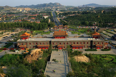盘山游记图片] 天津盘山黄金周度假，山下的农家院中秋赏月非常可！