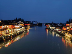 朱家角古镇景区游记图片] 打卡上海朱家角古镇夜景