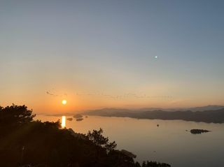 跨年夜，一定要陪恋人在千岛湖看2020最后一次日落