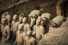 三原游记图片] 兵马俑、坑儒遗址、泾渭分明、三原地坑院、阳陵、草堂寺
