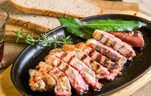 Agriturismo Ristorante Colle Tocci餐厅图片