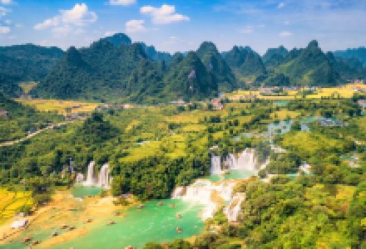 德天跨国瀑布景区景点图片