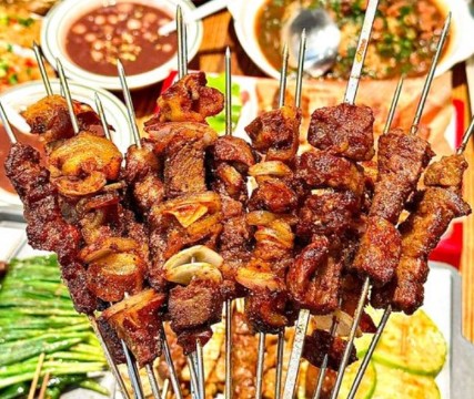 在老街·淮安大排档·甜麻干煸龙虾·烧烤(河下古镇店)