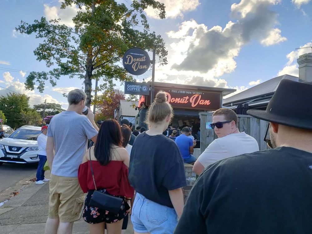 Famous Berry Donut Van