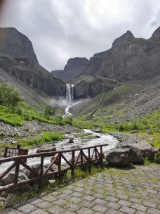 长白瀑布-安图-咖啡暖暖