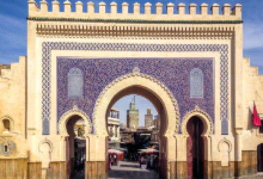 布日卢蓝门景点图片