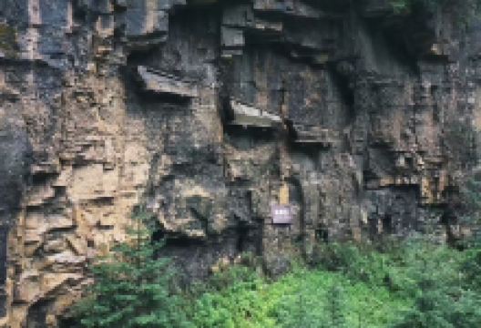 石门悬棺景点图片