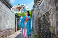 慈城古县城游记图片] 穿上汉服游慈城 中秋邂逅古县城
