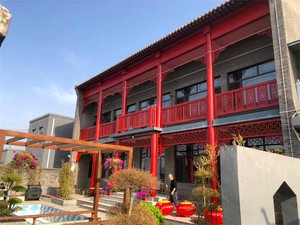 下营镇游记图文-天津蓟县梦瑶居农家院，神似烟雨楼的中式建筑，观日出日落！