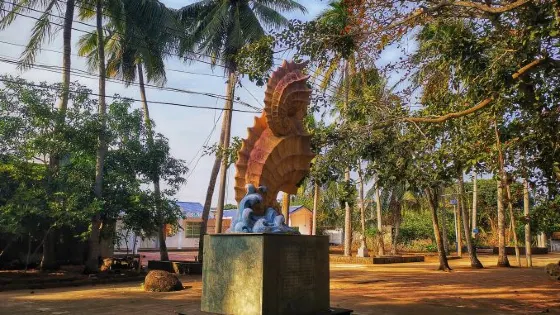 海南海底村莊地震遺址