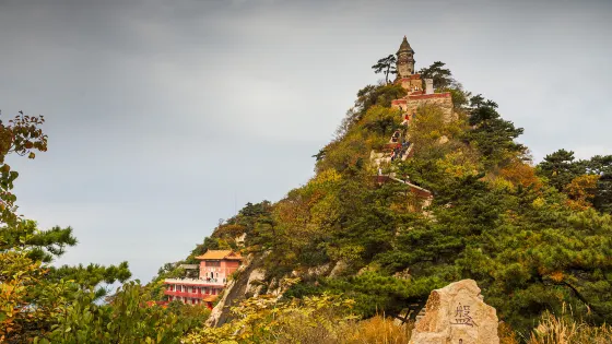 盤山風景名勝區-掛月峯