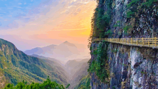 五一假期,带上孩子一起去明月山吧