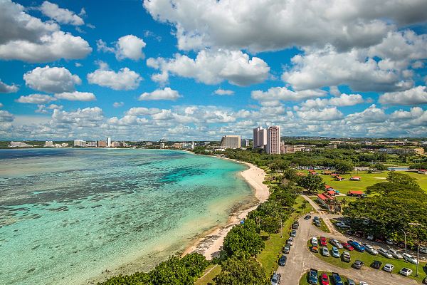 Tumon (Center of Guam's Tourist Industry, Offers Excellent Water Sports and Shopping Opportunities)