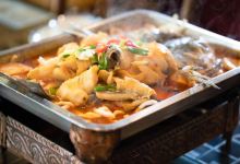 品园度假山庄中餐厅美食图片