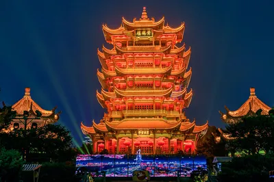 夜上黄鹤楼